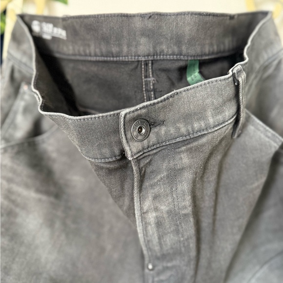 G-STAR RAW men’s grey jeans 3D Zip Knee Skinny 34/36 - Picture 5 of 8